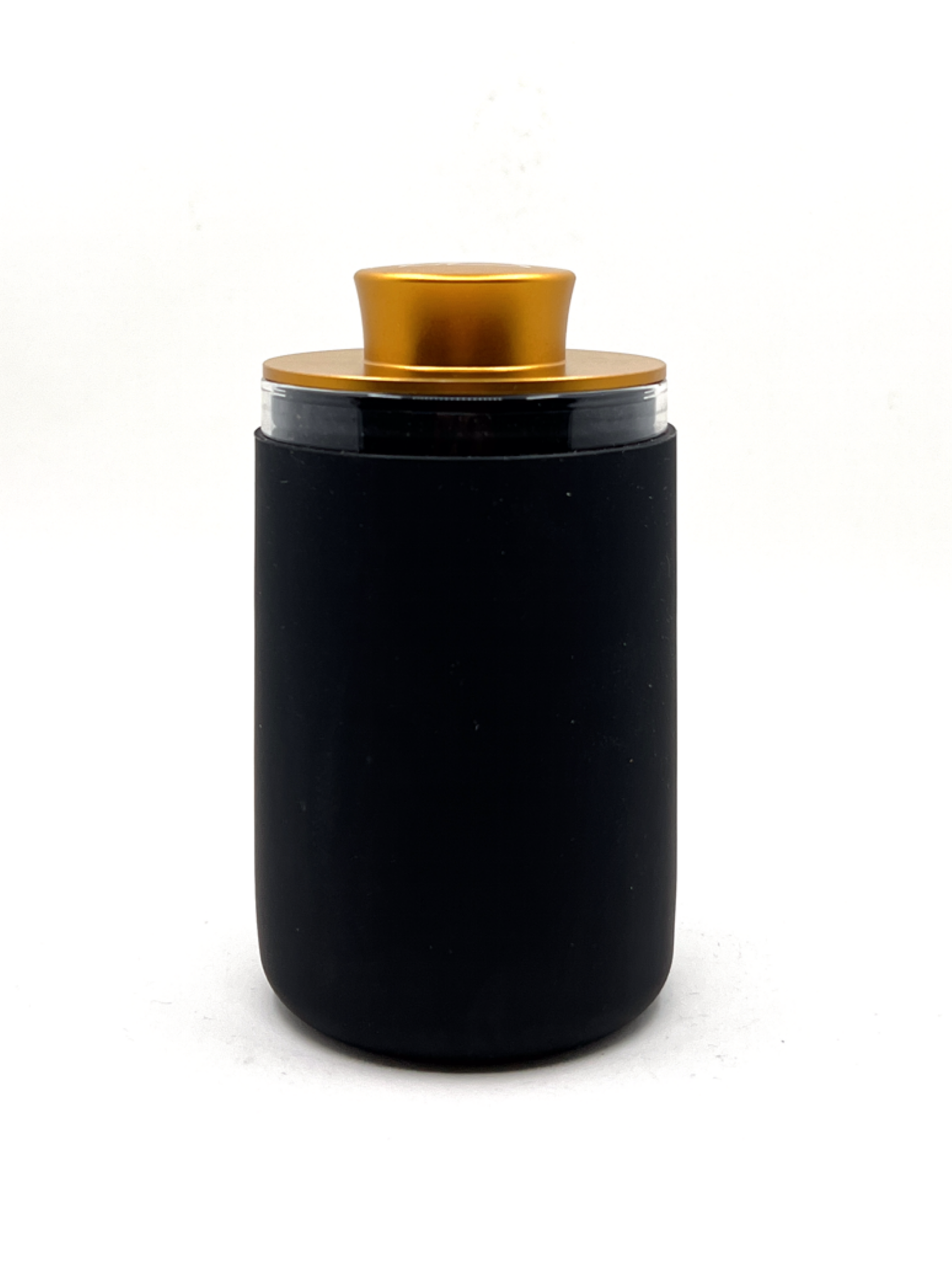 Storage jar, airtight with aircraft aluminum lid and silicone coating