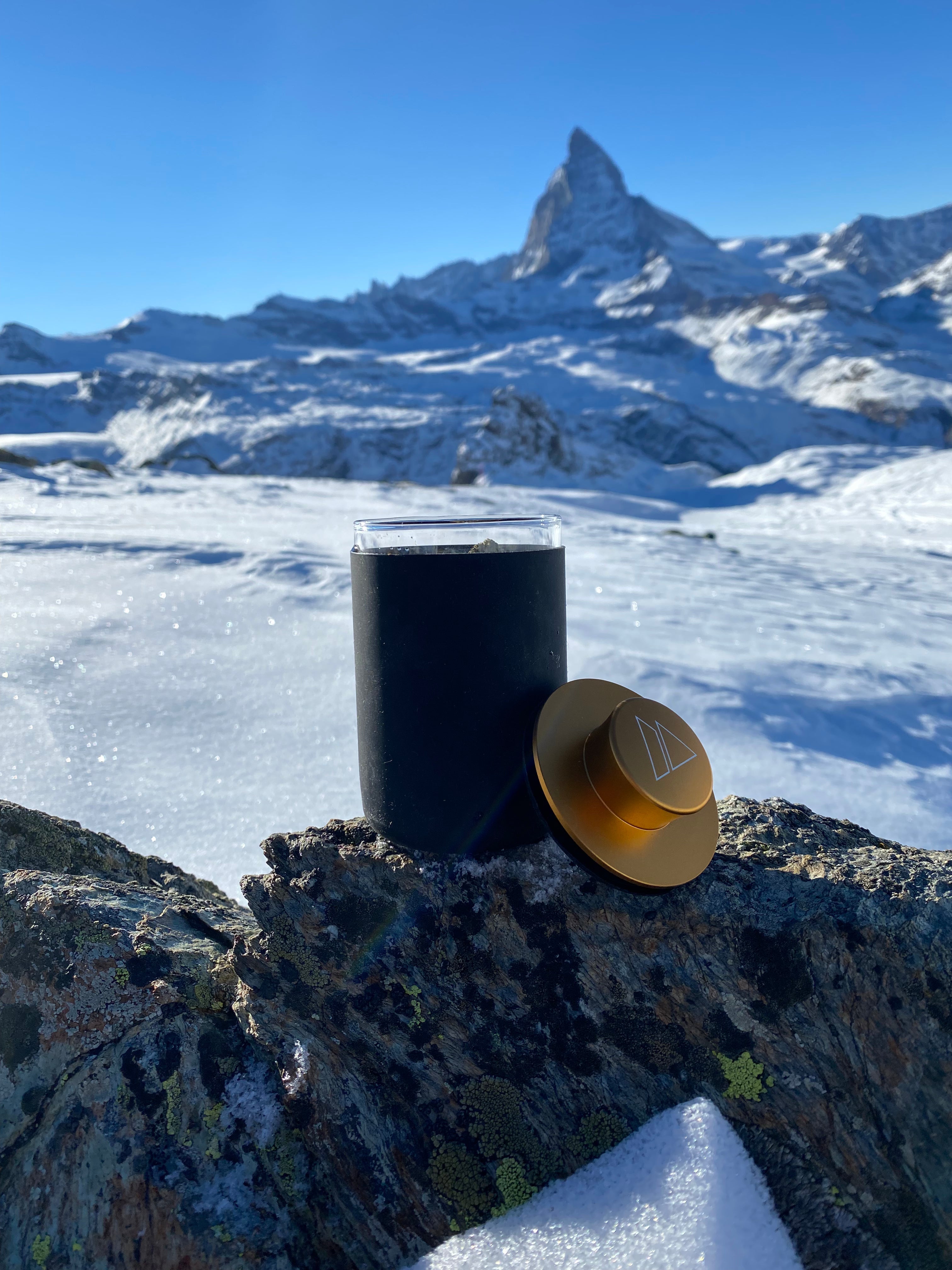 Vaso di stoccaggio, ermetico con coperchio in alluminio aeronautico e rivestimento in silicone